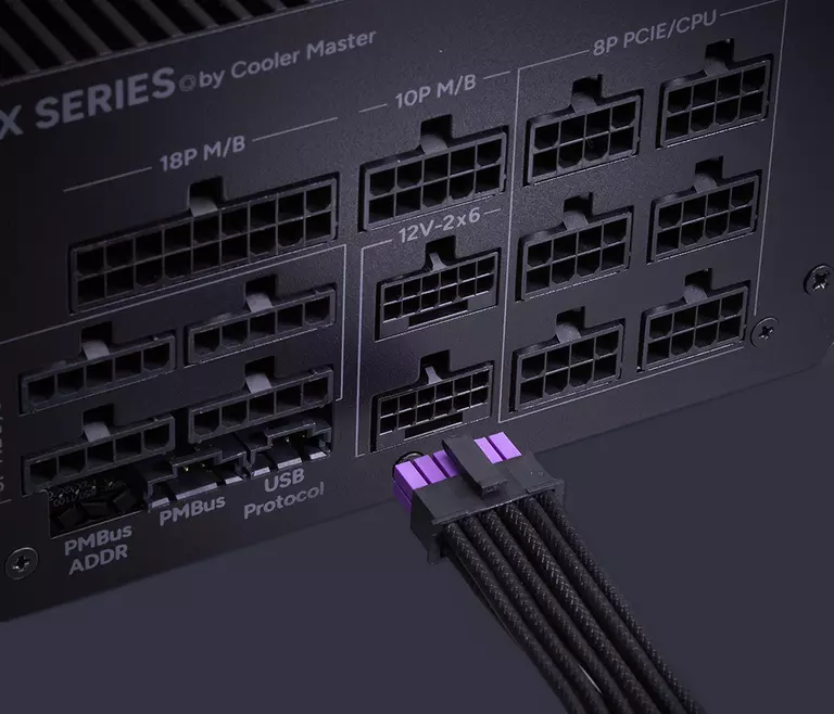 ATX 3.1 Support & two Dual-color 12V-2X6 Cables