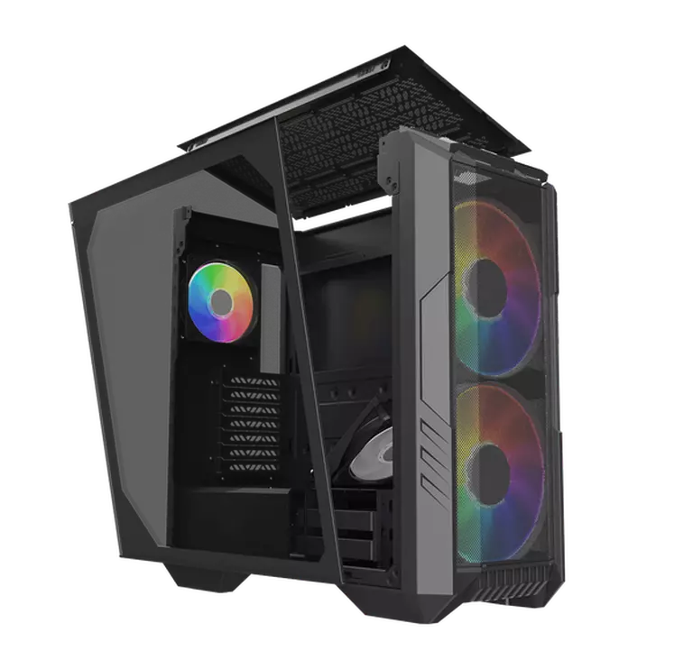Screwless & tool-free TG side panel design