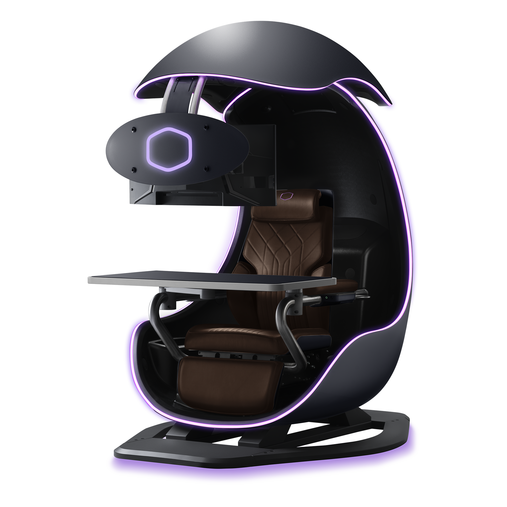 ORB X | 為電競玩家和專業人士而生的多功能沉浸式半封閉座艙 image number 3