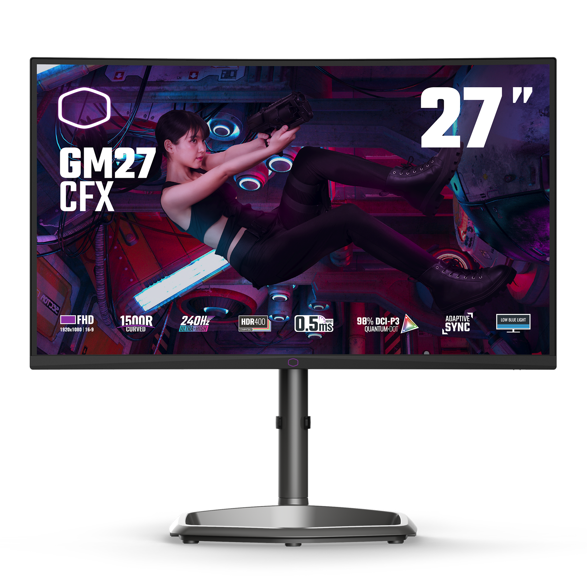 GM27-CFX 27" Curved Gaming Monitor image number 0