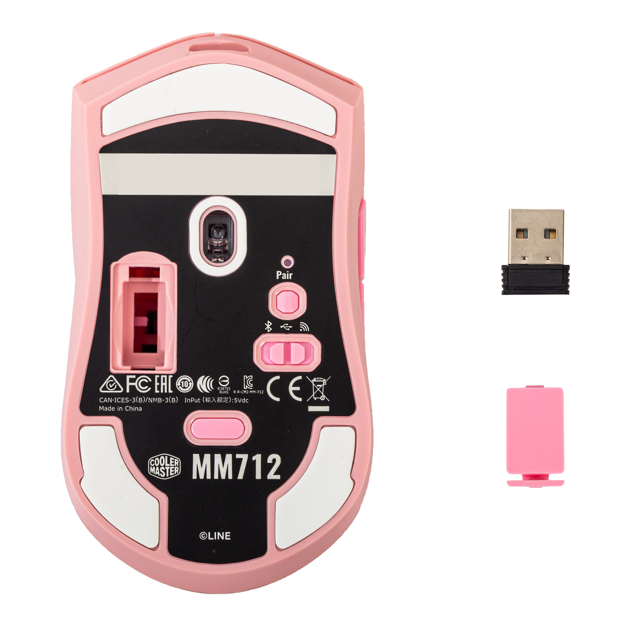 MM712 LINE FRIENDS minini 限定版無線電競滑鼠 image number 5