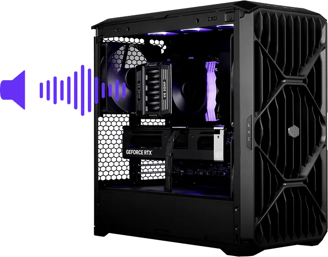 PC build with V8 ACE 3DHP and acoustic visualization